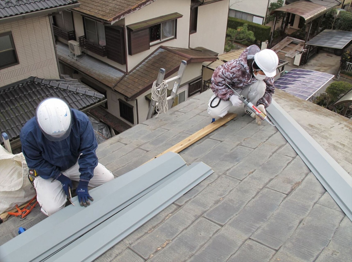 カバー工法による施工 | 神奈川の屋根なら株式会社斉藤ルーフ